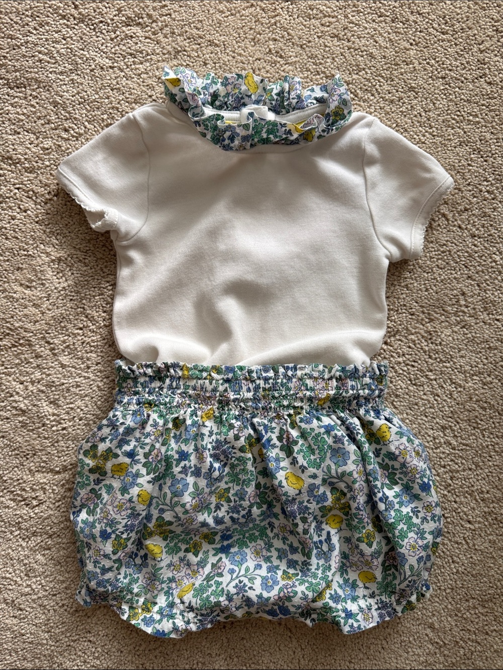 Baby Boden Spring Short Set 9-12m